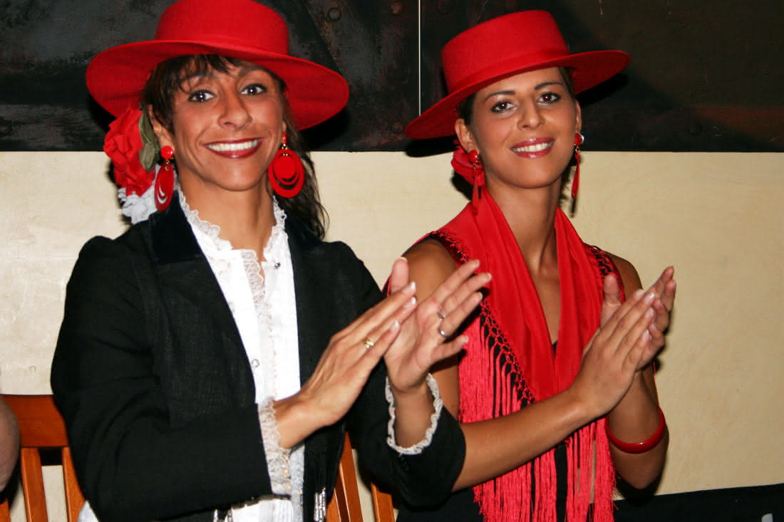 Das Klatschen ist einer der wichtigsten Bestandteile des Flamenco